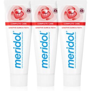 Meridol Complete Care sensitive toothpaste 3x75 ml