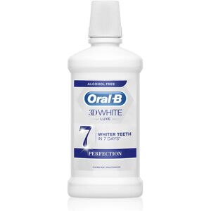 Oral B 3D White Luxe whitening mouthwash 500 ml