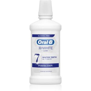 Oral B 3D White Luxe whitening mouthwash 500 ml