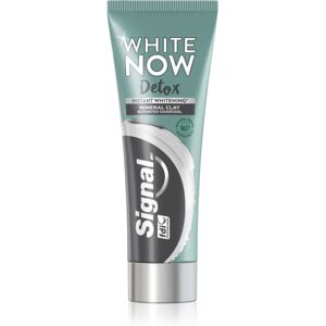 Signal White Now Detox Charcoal whitening toothpaste with activated charcoal 75 ml