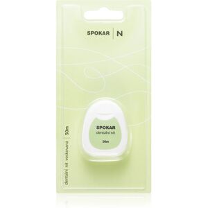 Spokar Dental Care Waxed Dental Floss 50 m