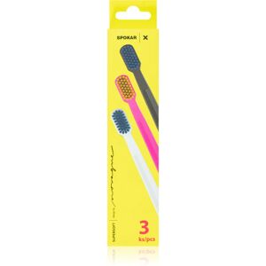 Spokar X 3429 Supersoft Super Soft Toothbrush 3 pc