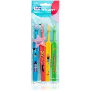 TePe Kids Extra Soft extra soft toothbrushes for children 4 pc