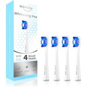 USMILE Whitening Pro Spare Heads White 4 pc