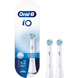 ORAL B Ultimate Clean Replacement Toothbrush Head  Pack of 2, White