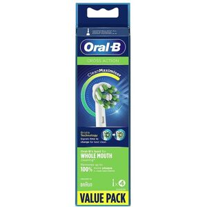 Oral B Cross Action Refills 4 Pack