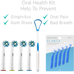 10Pc Oral B Compatible Health Kit   Wowcher