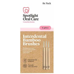 Care+ Spotlight Oral Care Bamboo Interdental Brush 04 8 pack