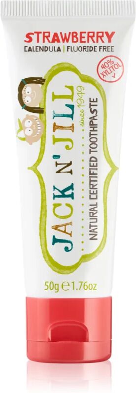 Jack N’ Jill Natural natural toothpaste for kids flavour Strawberry 50 g