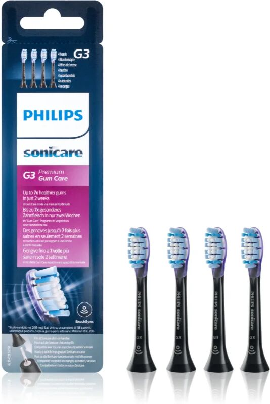 Philips Sonicare Premium Gum Care Standard HX9054/33 toothbrush replacement heads 4 pc