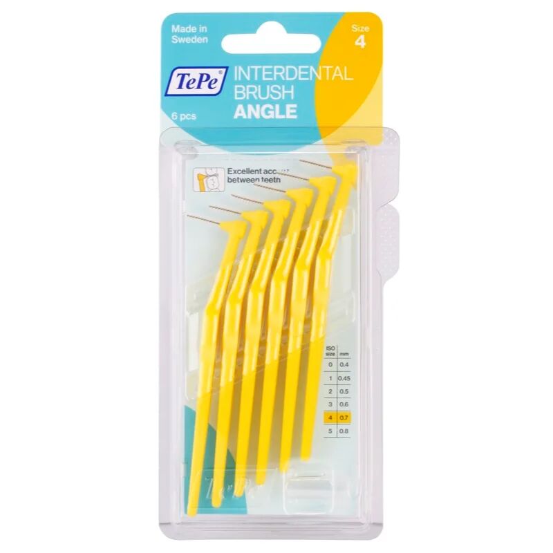 TePe Angle Size 4 interdental brushes 0,7 mm 6 pc