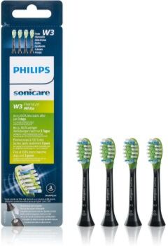 Philips Sonicare Premium White Standard Replacement Heads For Toothbrush 4 pc