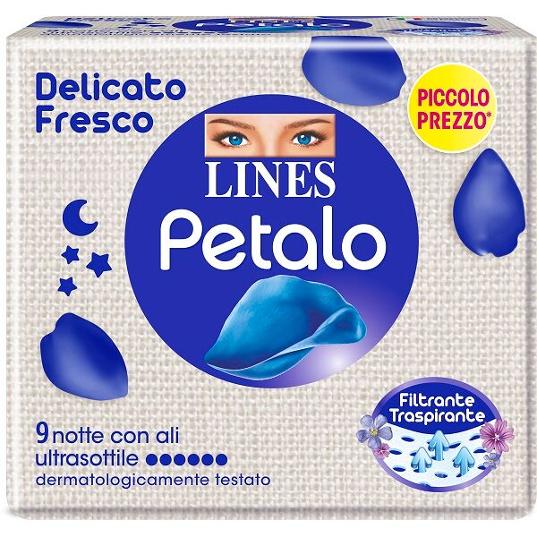 lines petalo blu notte 9pz