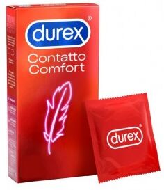 Durex Profilattico Contatto Comfort 4 Pezzi