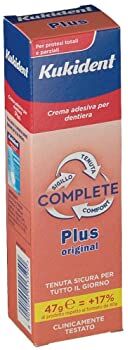 Procter & Gamble Srl Kukident Plus Complete Crema Adesiva Per Protesi Dentarie 47 G