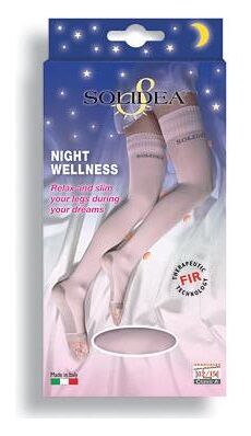 Solidea By Calzificio Pinelli Calza 70 Den  Linea Preventiva Night Wellness Rosa 3-Ml