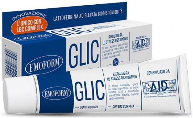 Polifarma Benessere Emoform Glic Dentifricio 75ml