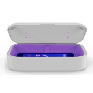 Box sterilizzante con caricatore wireless