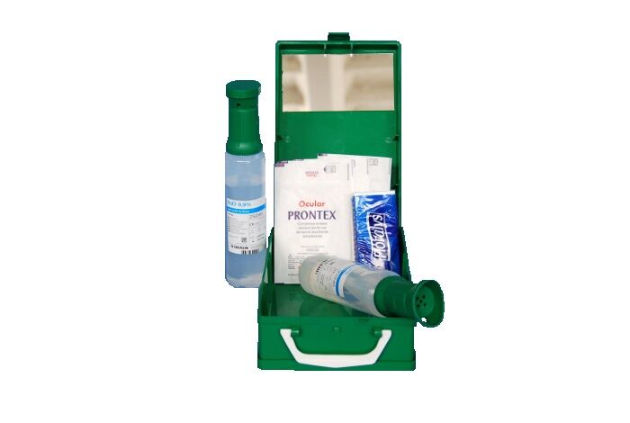 Taumediplast Kit lavaocchi pronto soccorso oculare - in valigetta