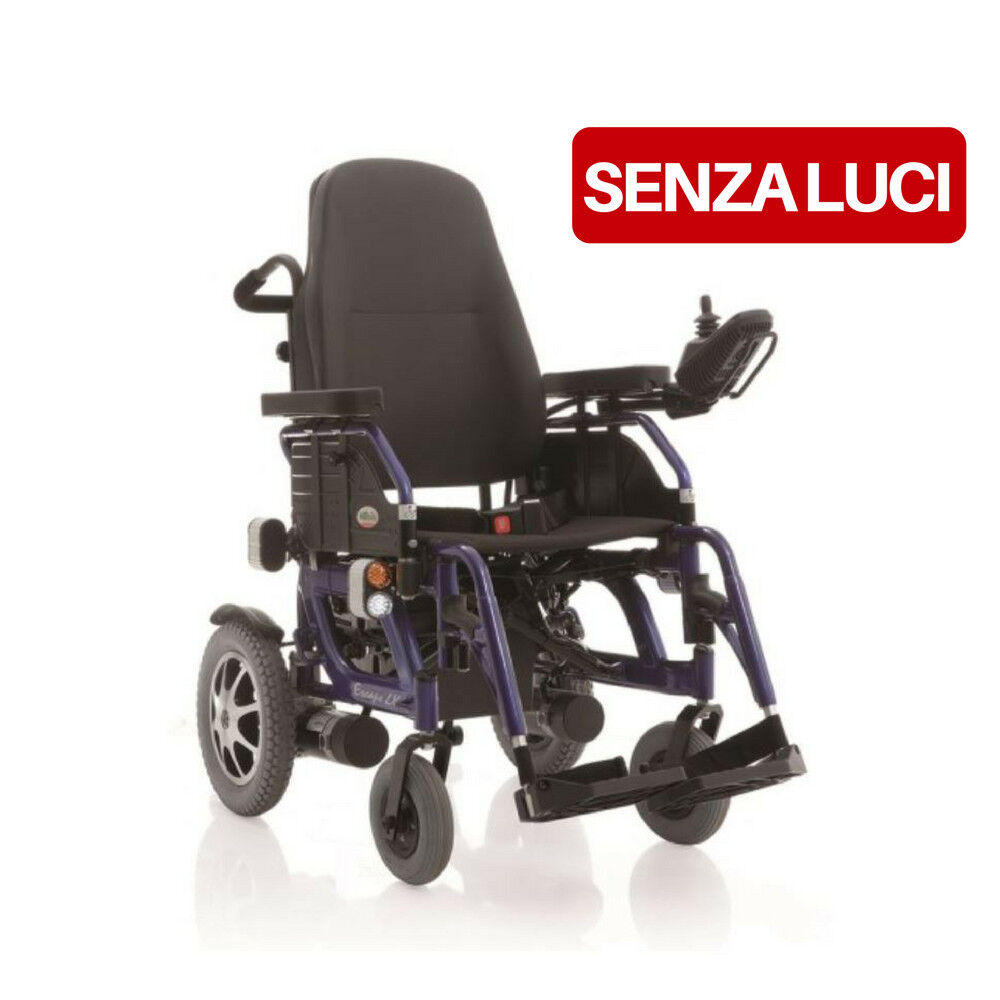 Moretti Carrozzina elettrica reclinabile Escape LX Serie Ardea Mobility ® - Seduta 46 cm - senza luci