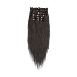 Fashiongirl Fashiongirl Clip-in Extensions #60 Platinblond - 65 cm Haarextensions Schwarz