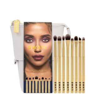 Swati Cosmetics Deluxe Eye Brush Set, 8 Stk.