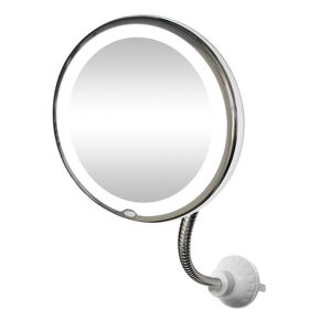 UNIQ My Flexible Mirror - Flex spejl med LED lys & 10x forstørrelse