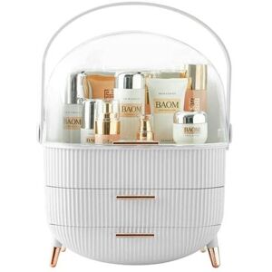 UNIQ Retro Makeup Box Organizer - Hvid