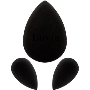 Luvia Cosmetics Brush Tilbehør Black Sponge Set Classic Sponge 1 pce. + Mini Sponge 2 pcs.