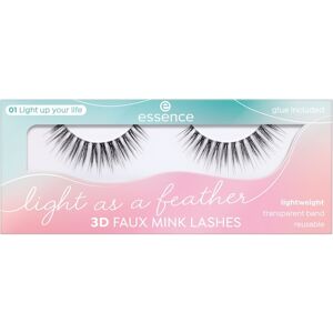 Essence Øjne Øjenvipper Light as a feather 3D faux mink lashes 01 Light up your life