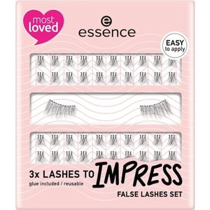 Essence Øjne Øjenvipper (inkl. klæbemiddel)LASHES TO IMPRESS False Lashes Set