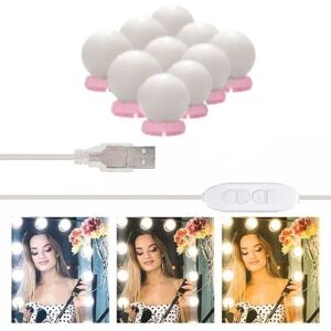 Led Mirror Light, Hollywood Style 10 Dæmpbar Make-up Light 7000k Make-up Light, Bbeauty Make-up Bordlampe, Makeup Light, Spejllampe til Make-up