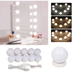 SOG Health Hollywood Vanity Mirror Mirror LED Light Kit White