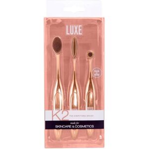 Luxe Studio Makeup Brush Set Face & Eyes K2   3 stk.