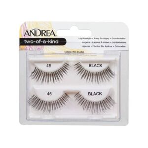 Andrea Two-Of-A-Kind Lashes Black 45   2 stk.