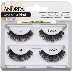 Andrea Two-Of-A-Kind Lashes Black 33   2 stk.