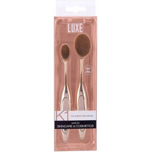 Luxe Studio Makeup Brush Set Face & Eyes K1   2 stk.