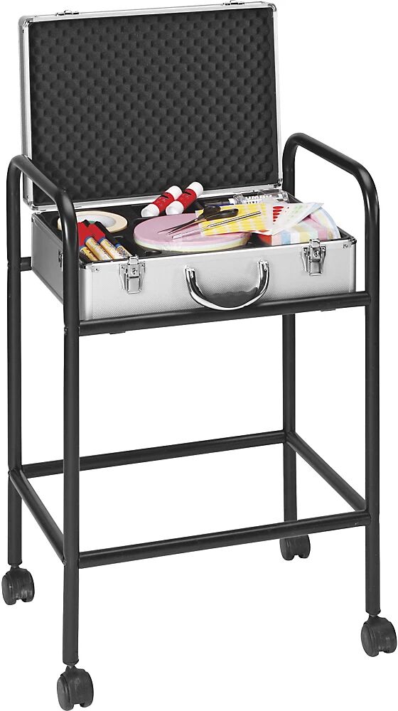 magnetoplan Trolley para maletín para conferencias, con 4 ruedas, negro