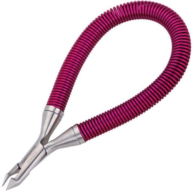 Tweezerman Pinza para cutículas con resorte en espiral Grip &amp; Snip 1&nbsp;un.