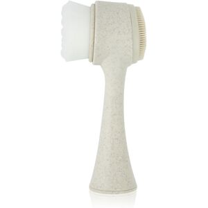 Facial Cleansing Brush brosse nettoyante double face visage avec manche compostable 1 pcs