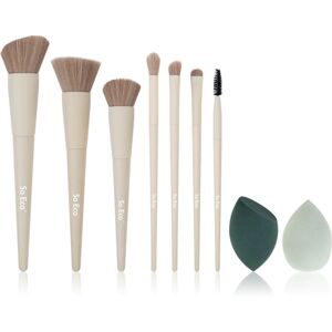 Exclusive Brush & Sponge Set kit de pinceaux