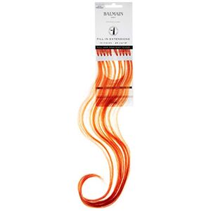 Balmain Lot de 10 extensions de cheveux humains à remplir Orange soleil Longueur 45 cm 0,027 kg - Publicité