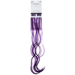 Balmain Lot de 10 extensions de cheveux à remplir 45 cm de long Violet foncé 0,02501 kg - Publicité