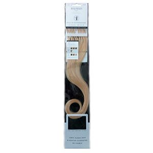 Balmain Lot de 10 extensions de cheveux humains à remplir Longueur : 45 cm Numéro 10 G Blond clair naturel 0,04 kg - Publicité