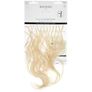 Balmain Lot de 50 extensions de cheveux humains Blond cendré 10 A Longueur 25 cm - Publicité
