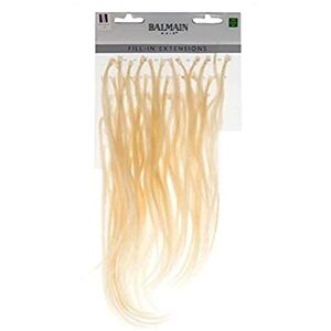 Balmain Lot de 50 extensions de cheveux humains à remplir Longueur 40 cm n°L10 Blond super clair 0,044901 kg - Publicité