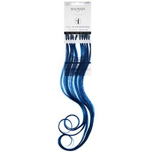 Balmain Extensions de cheveux humains à remplir 10 pièces Longueur : 45 cm Bleu 0,027 kg - Publicité