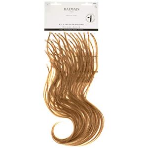 Balmain Lot de 50 extensions de cheveux humains Blond doré clair L8 45 g Longueur 40 cm - Publicité