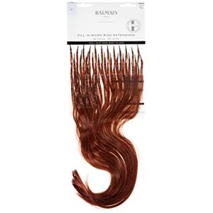 Balmain Micro Ring Extensions de cheveux humains 50 pièces 40 cm 3,5 Om Brun ombré 240 g - Publicité