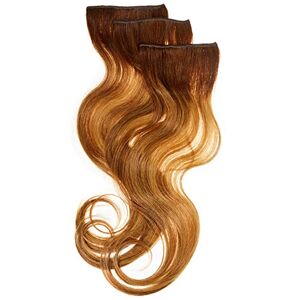 Balmain DoubleHair Extensions de cheveux humains 3 pièces Longueur 40 cm N° 7G.8G OM Blond doré ombré 0,11 kg - Publicité